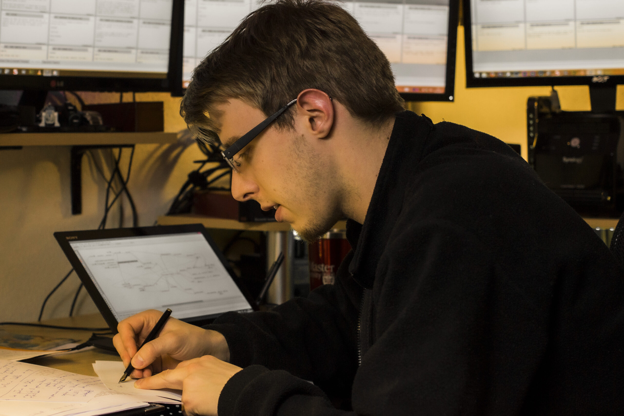 Xavier à l'organisation