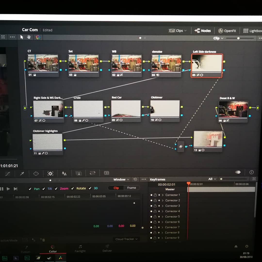 Post-production Davinci